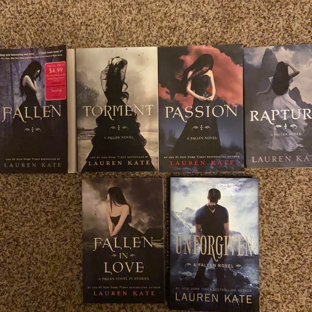 Fallen book series complete Lauren Kate